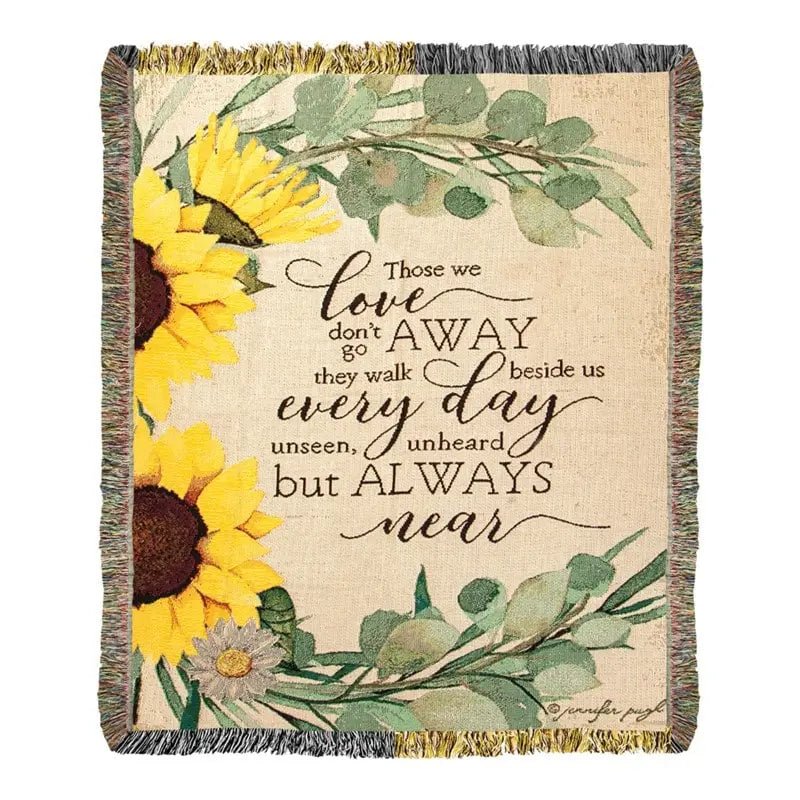 Those We Love Memorial Tapestry Throw | 50x60 Sympathy Gift - AT TEN Distribution