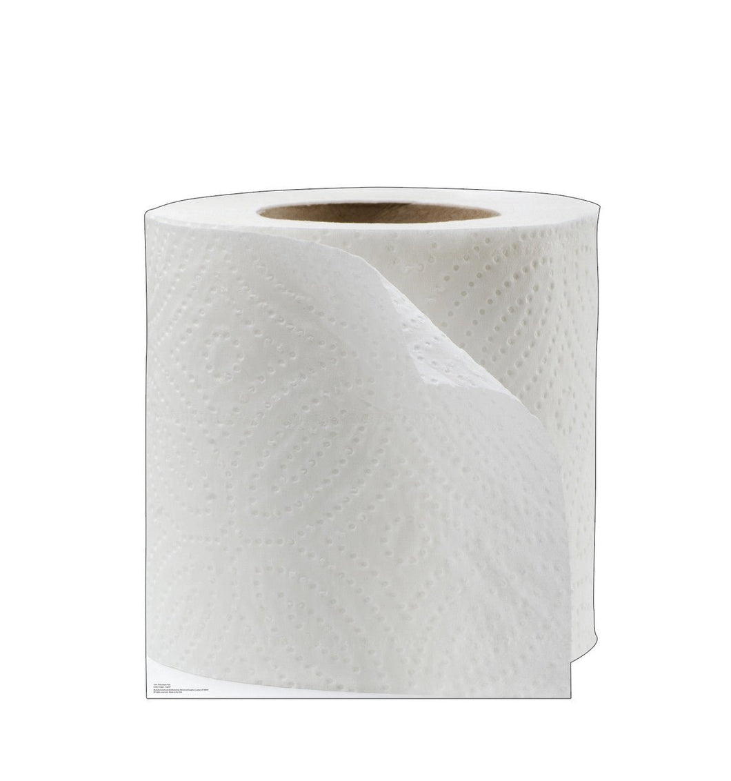 Toilet Paper Roll Cardboard Cutout, 3.8 ft - 3181 - AT TEN Distribution