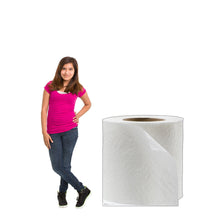 Load image into Gallery viewer, Toilet Paper Roll Cardboard Cutout, 3.8 ft - 3181 - AT TEN Distribution
