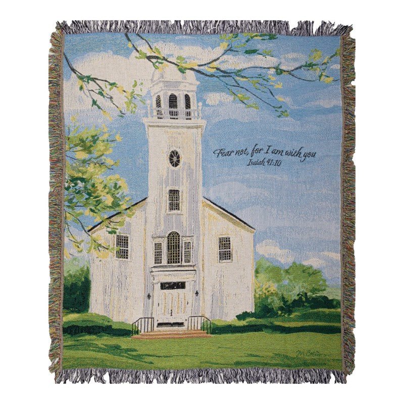 Town Square So Do Not Fear Tapestry Throw 50x60 Woven Throw - AT TEN Distribution