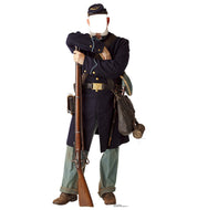Union Civil War Soldier Stand - in Cardboard Cutout - AT TEN Distribution