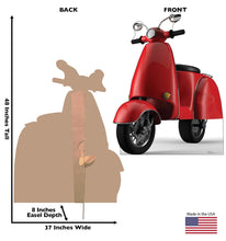 Load image into Gallery viewer, Vespa Scooter Cardboard Cutout - AT TEN Distribution
