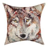 Wolf Head Climaweave Pillow 18