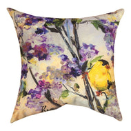 Yellow Bird Climaweave Pillow 18
