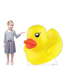 Load image into Gallery viewer, Yellow Rubber Duck Cardboard Cutout - AT TEN Distribution
