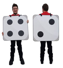Load image into Gallery viewer, 2D Dice Costume - Advanced Graphics Cardboard Costume - AT TEN Distribution
