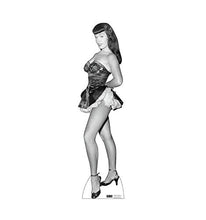 Load image into Gallery viewer, Advanced Graphics Bettie Page Fish Net Nylons Life Size Cardboard Cutout Standup
