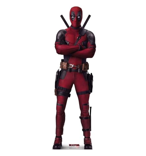 Advanced Graphics Deadpool Life Size Cardboard Cutout Standup - Deadpool (Film)