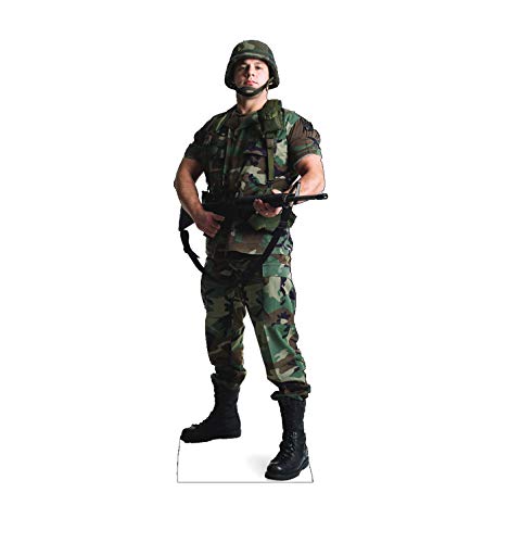 Advanced Graphics U.S. Army Soldier (Male) Life-Size Standup Poster