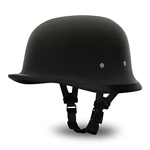 Daytona Helmets Novelty German Dull Black, X-Large
