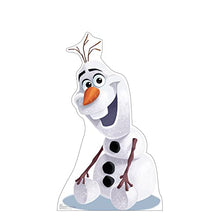 Load image into Gallery viewer, Advanced Graphics Olaf Santa Hat Cardboard Cutout Standup - Disney&#39;s Frozen
