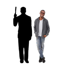 Load image into Gallery viewer, Advanced Graphics Secret Agent Spy with Gun Silhouette Life Size Cardboard Cutout Standup
