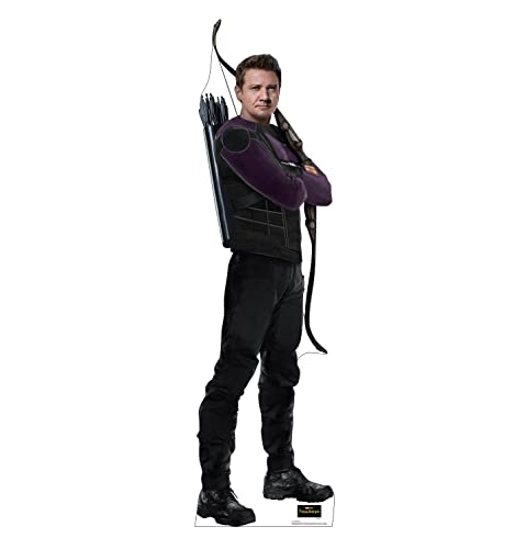 Advanced Graphics Hawkeye Life Size Cardboard Cutout Standup - Marvel Studios Hawkeye (TV Series)