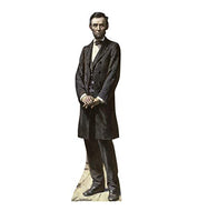 Advanced Graphics President Abraham Lincoln Life Size Cardboard Cutout Standup - The Gettysburg Address