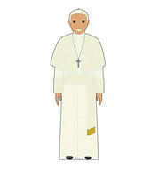 Advanced Graphics Pope White Outfit (Illustrated) Life Size Cardboard Cutout Standup