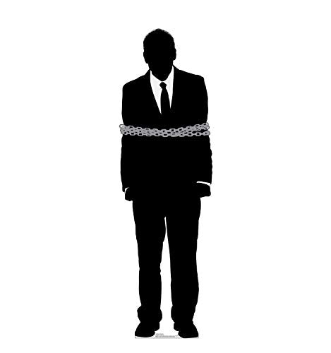 Advanced Graphics Prisoner Silhouette Life Size Cardboard Cutout Standup