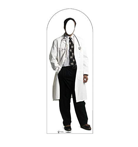 Advanced Graphics Doctor Stand-in Life Size Cardboard Cutout Standup