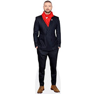 Justin Timberlake (Red Scarf) Mini Size Cutout