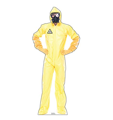 Advanced Graphics Hazmat Guy - Yellow Suit - Life Size Cardboard Cutout Standup