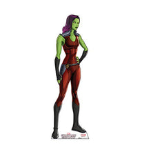 Load image into Gallery viewer, Advanced Graphics Gamora Life Size Cardboard Cutout Standup - Guardians of The Galaxy (TV Series)
