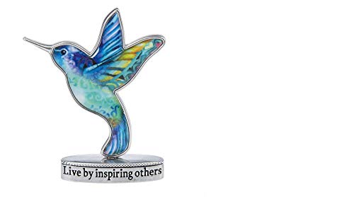 Ganz - Hummingbird Figurine, Live by Inspiring Others (ER48177),Multi Color