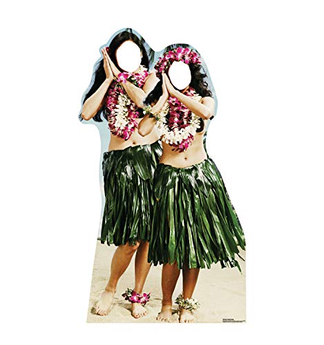 Advanced Graphics Hawaiian Hula Girls Stand-in Life Size Cardboard Cutout Standup