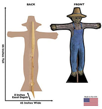 Load image into Gallery viewer, Advanced Graphics Scarecrow Life Size Cardboard Cutout Standup
