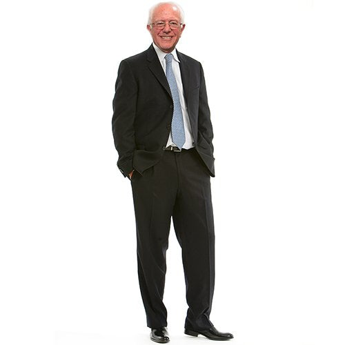 H38007 Bernie Sanders Cardboard Cutout