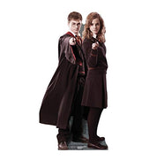 Advanced Graphics Harry Potter & Hermione Granger Life Size Cardboard Cutout Standup - Harry Potter and The Order of The Phoenix