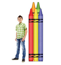 Load image into Gallery viewer, Advanced Graphics Coloring Crayons Life Size Cardboard Cutout Standup
