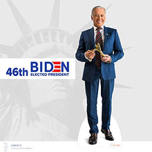 Load image into Gallery viewer, Joe Biden Cardboard Cutout Standee Standup Life Size Joe Biden Cutout Realistic Set of 2 - Biden Mask Celebrity Joe Biden Face Card Mask Joe Biden Poster
