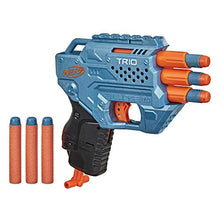 Load image into Gallery viewer, Nerf Elite 2.0 Trio SD-3 Blaster -- Includes 6 Official Nerf Darts -- 3-Barrel Blasting -- Tactical Rail for Customizing Capability
