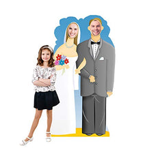 Load image into Gallery viewer, Advanced Graphics Wedding Couple Stand-in Life-Size Cardboard Stand-Up
