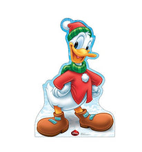 Load image into Gallery viewer, Advanced Graphics Holiday Donald Duck Life Size Cardboard Cutout Standup - Disney Holiday Collection
