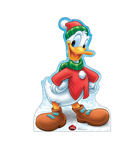 Advanced Graphics Holiday Donald Duck Life Size Cardboard Cutout Standup - Disney Holiday Collection