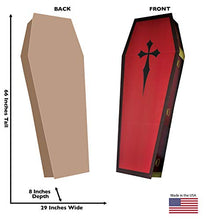 Load image into Gallery viewer, Advanced Graphics 3D Coffin Life Size Cardboard Cutout Standup
