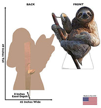 Load image into Gallery viewer, Advanced Graphics Sloth Life Size Cardboard Cutout Standup
