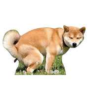 Advanced Graphics Pooping Dog Life Size Cardboard Cutout Standup - Made in USA