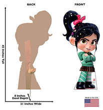 Load image into Gallery viewer, Advanced Graphics Vanellope von Schweetz Life Size Cardboard Cutout Standup - Disney&#39;s Ralph Breaks The Internet: Wreck-It Ralph 2 (2018 Film)
