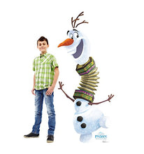 Load image into Gallery viewer, Advanced Graphics Olaf Life Size Cardboard Cutout Standup - Olaf&#39;s Frozen Adventure (2017 Short Film)
