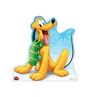 Advanced Graphics Holiday Pluto Life Size Cardboard Cutout Standup - Disney Holiday Collection