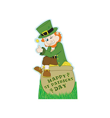 Advanced Graphics Happy St. Patrick's Day Life Size Cardboard Cutout Standup