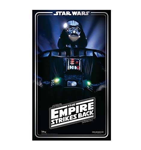 Advanced Graphics Darth Vader Backdrop Life Size Cardboard Cutout Standup - Star Wars: The Empire Strikes Back 40th Anniversary