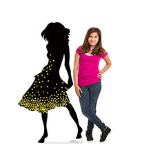 Load image into Gallery viewer, Advanced Graphics Silhouette Dancer Yellow Sparkles Life Size Cardboard Cutout Standup
