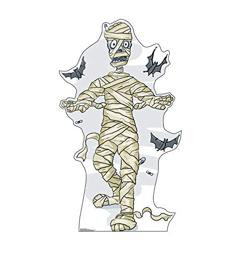 Advanced Graphics Cartoon Mummy & Bats Life Size Cardboard Cutout Standup