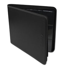 Load image into Gallery viewer, BCW 12-Pocket Z-Folio LX Trading Card Albums, Black
