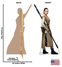 Load image into Gallery viewer, Advanced Graphics Rey Life Size Cardboard Cutout Standup - Star Wars Episode VII: The Force Awakens
