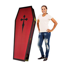 Load image into Gallery viewer, Advanced Graphics 3D Coffin Life Size Cardboard Cutout Standup
