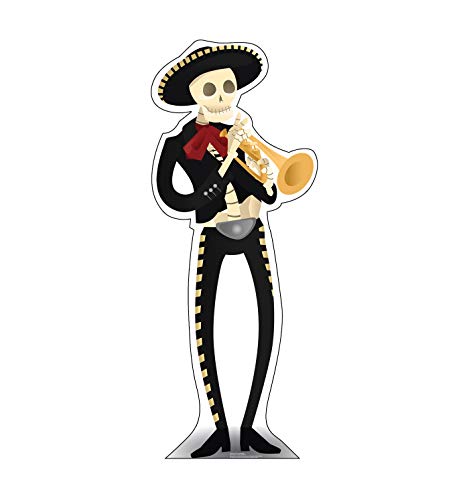 Advanced Graphics Day of The Dead Mariachi Life Size Cardboard Cutout Standup