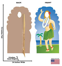 Load image into Gallery viewer, Advanced Graphics Hula Girl Stand-in Life Size Cardboard Cutout Standup
